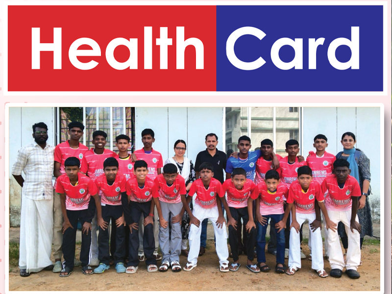 Health card for Scheduled Caste students