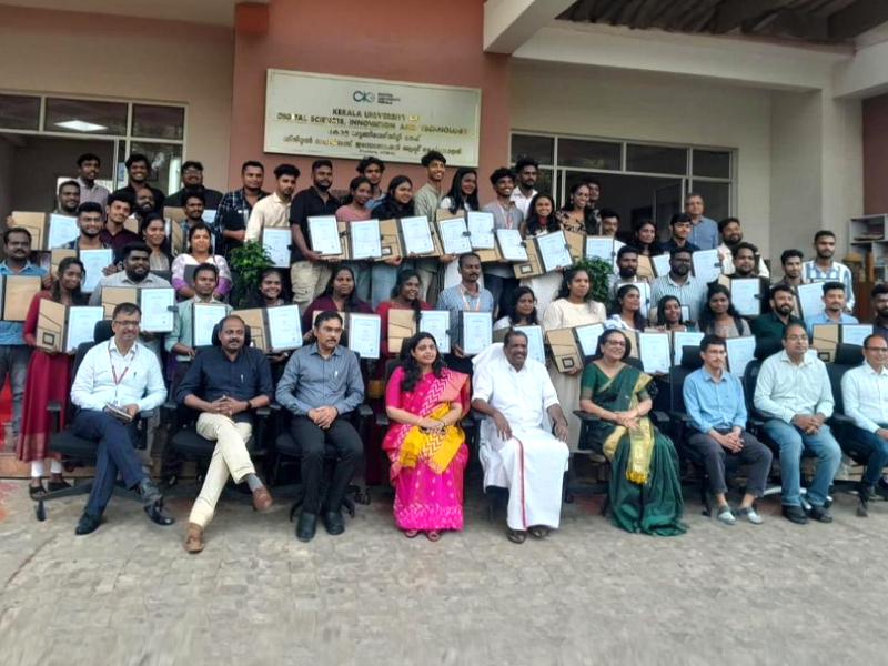 Certificates of skill development programs distributed